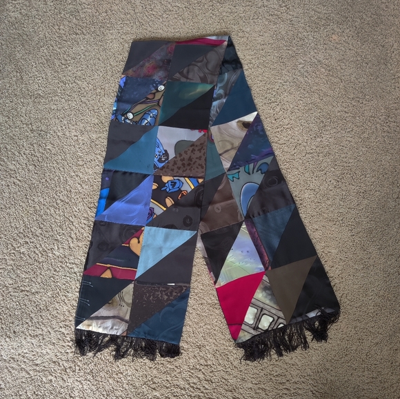 NEW Robert Daskal Silk Scarf - Picture 4 of 4